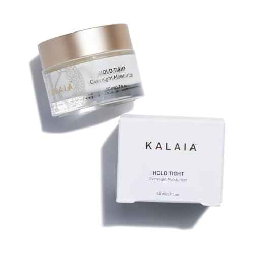 Kalaia Hold Tight Overnight Moisturizer | 50 ml | Skin Care Beauty | Hydrating Night Moisturizer for Face & Neck | Facial Night Cream with Turmeric