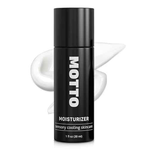 MOTTO Men's Face Moisturizer: Affordable Luxury for Refreshed Skin. ICE COLD Hydrating Cream, Lightweight & Non-Greasy for Daily Use. Soothes & Cools Instantly.