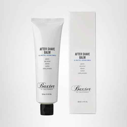 Baxter of California Men's After Shave Balm for Men | Cooling Sensation | 4 fl. Oz (Pack of 1)