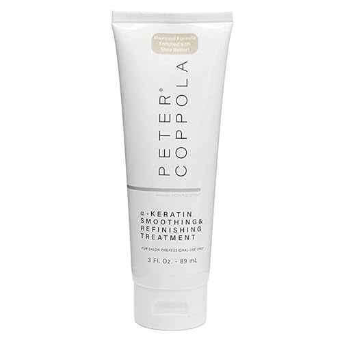 PETER COPPOLA a-Keratin Smoothing And Refinishing Treatment - Semi-Permanent Keratin Hair Treatment Smoothes, Nourishes, And Repairs the Hair - Formaldehyde-Free, Aldehyde-Free (3 Ounce)