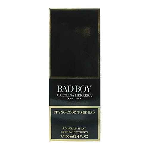 Carolina Herrera Bad Boy Power Up Spray EDT Spray Men 3.4 oz