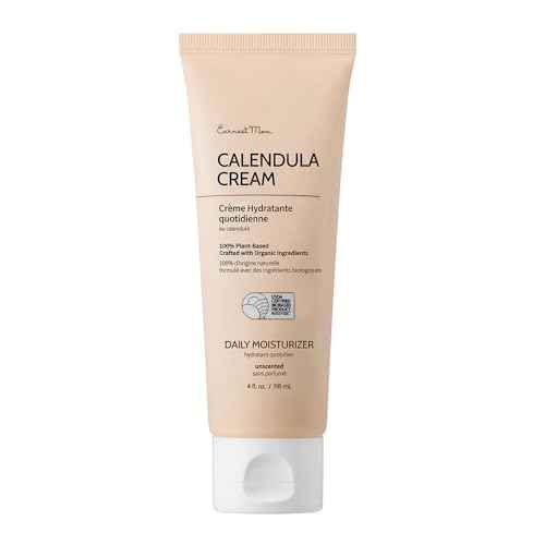 Calendula Cream | Face Moisturizer for Sensitive, Dry Skin | With Cica & Ceramide for Skin Barrier Repair & Hydration | 100% Plant Based