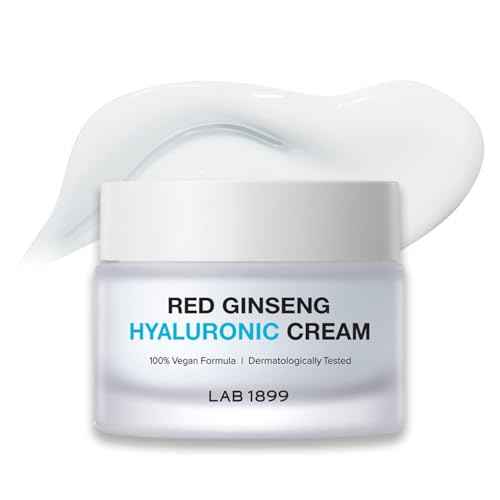 Donginbi LAB 1899 Red Ginseng Hyaluronic Cream - Deep Hydrating Cream for Dry Skin, Face Moisturizer with Hyaluronic Acid, Korean Red Ginseng, Korean Skin Care Gifts for Women, 1.69 floz