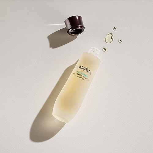 AHAVA Time To Smooth Age Control Even Tone Essence - Lightweight Essence to Prime Skin Boosting Performance & Absorption of Nextly Skincare Products, with Osmoter, Lotus & Hyaluronic Acid, 3.4 Fl.Oz