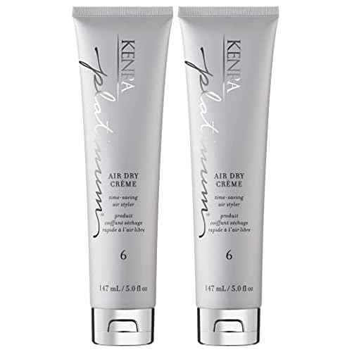 Platinum Air Dry Cr?me 6 | Time-Saving Air Styler | Enhances Natural Body | Tames Frizz With Delicate Hold | Natural, Product Free Finish | All Hair Types