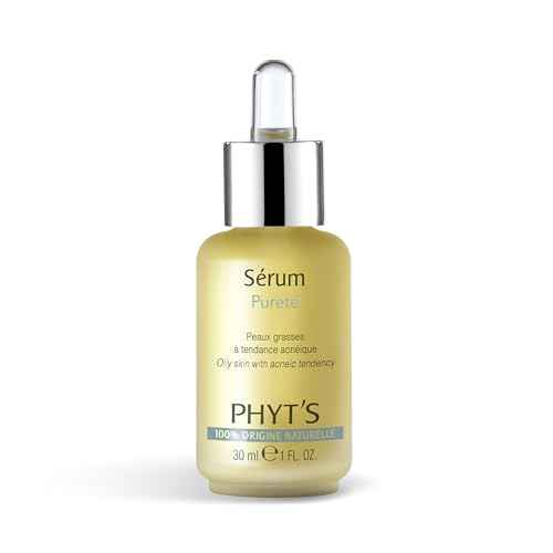 Phyts Purity Face Serum - Night Use, Hydrating, Tightens Pores and Refines Skin Texture - Suitable for Oily, Normal to Combination Skin - 1 oz