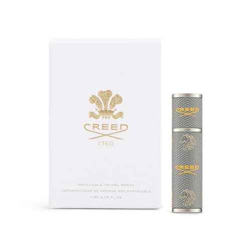 Creed Perfume Atomizer, Refillable Spray for Travel, Grey, 5ML