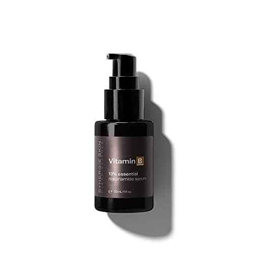 Synergie Skin ? Vitamin B, Face and Eye Serum with Vitamin B5, 13% Niacinamide, Pore Minimizer, Reduces Fine Lines and Wrinkles, Serum for Uneven Skin Tone, 30 ml