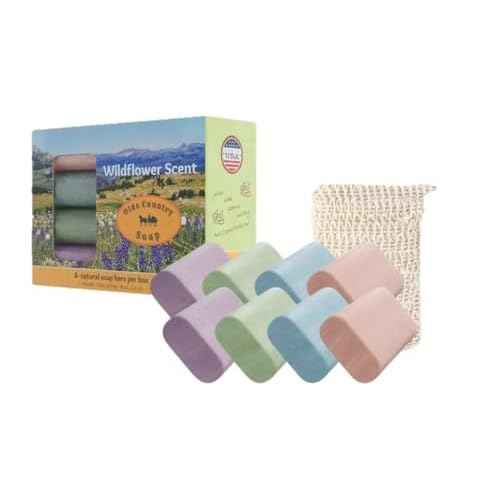 The Original 8-Bar Box - (8) Natural Soap Bars (5oz. each) + (1 pc.) Complimentary Sisal Fiber Soap Bag