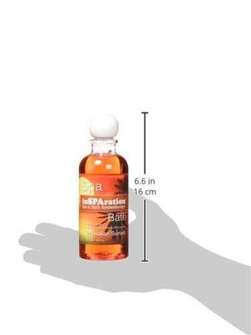 inSPAration 217X Hawaiian Sunset Spa and Bath Fragrance, 9-Ounce, Tropical Sunset