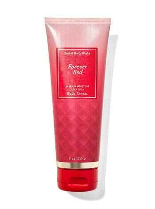 B & Body Works Bath and Body Works - Forever Red - Gift Set - Fine Fragrance Mist & Body Cream - 2020 Full Size