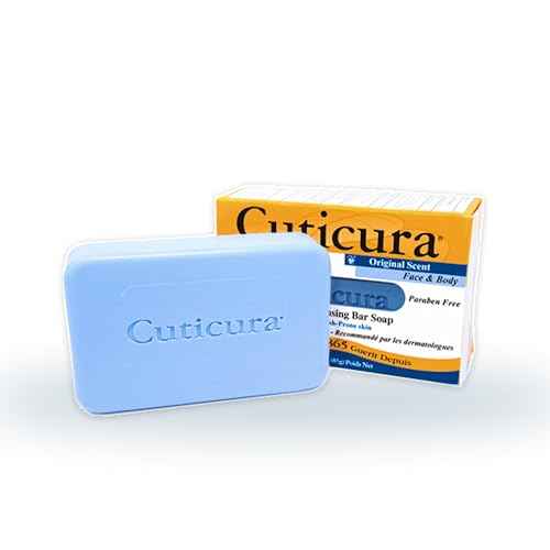 Cuticura Official Deep Cleansing Face and Body Soap - 5.25 oz (Pack of 3)