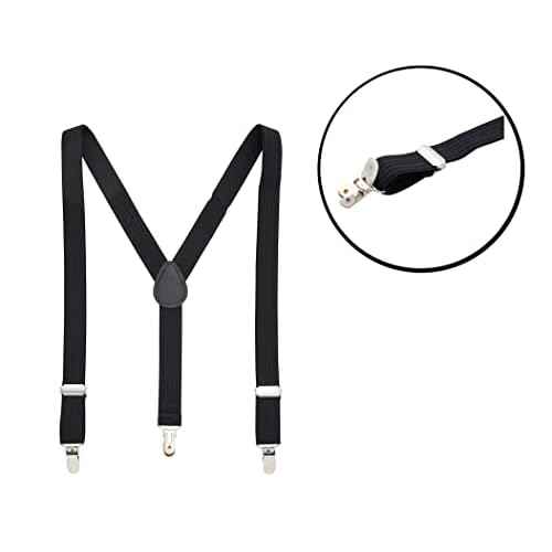 MAGE MALE Boys Multiple Colour Formal Dress Suits 5 Piece Slim Fit Dresswear Suit Set with Kids Suspenders