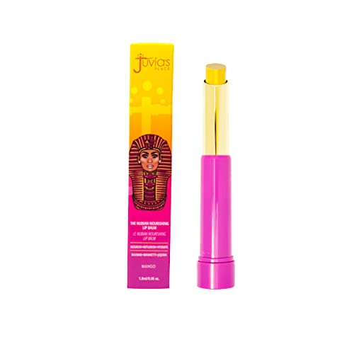 Juvia's Place The Nubian Nourishing Lip Balm Berry - 06 oz, Nourishing Hydrating Long Lasting Lip Balm, Softer, Glossier, Mango and Shea Butter, Sunflower and Jojoba Oils, Vegan, Cruelty Free