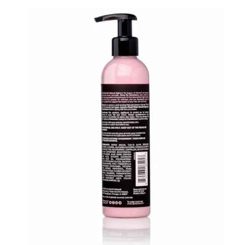tgin Rose Water Curl Refresher and Rose Water Hydrating Styling Lotion Duo - Natural Hair - Braids - Loc Spray - Curly, Wavy, Kinky, Protective Styles - 8 Oz each