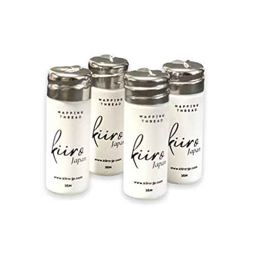 4PK Premium brow mapping string, Effortless eyebrow mapping. The perfect PMU Supplies and Microblading Supplies for your eyebrow measuring tool kit. 459.3 FT per 4 pack! (4 Pack White)