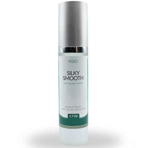 Anti-Aging Serum for Face & Hair. Silky Smooths Hydrating Whole-Body Wrinkle Repair Cream with Jojoba, Argan & Meadowfoam Oils ? Restore Radiance & Firm ? 1.7oz - Go to TruIQGlobal,com to order.