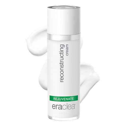 eraclea Reconstructing Cream, Anti-Aging Face Serum with Hyaluronic Acid, Alpha Hydroxy, and Lumiskin, Evens Skin Tone & Reduces Appearance of Sun Damage for All Skin Types (1 fl oz)
