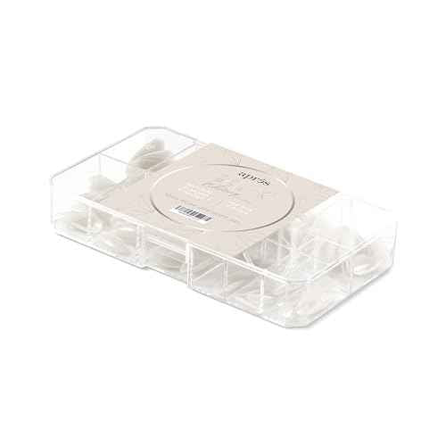 Apres Neutrals Gel-X Whitney Box Of Nail Tips, 11 Sizes 00-9, Soft Gel Tip Box (150pcs) (Natural Almond Extra Short, 150)