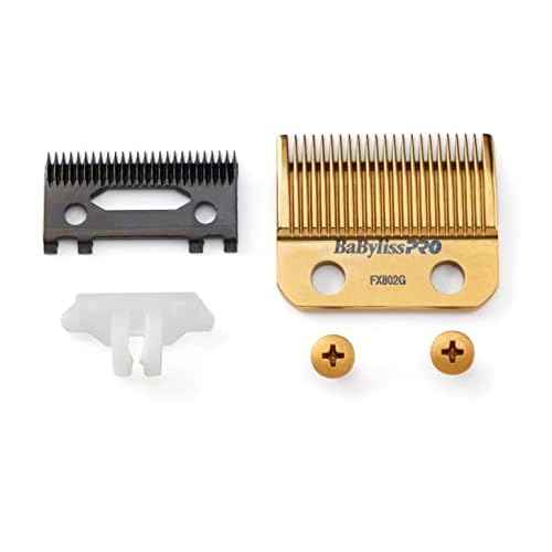BaBylissPRO Replacement Taper Clipper Blades for FX870, FX825, FX673 Clippers and most 2-hole blade systems