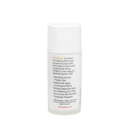 Keys Luminos PLUS with Zinc Oxide- Natural Sun Protection Lotion, ProBiome Daily Moisturizer for Problem Skin - Hypoallergenic, Makeup-Friendly Application - Protects & Nourishes All Skin Types, 100ML