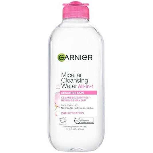 Garnier Micellar Water Facial Cleanser & Makeup Remover 13.5oz