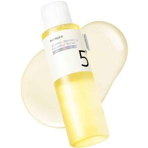 numbuzin No.5 Toner | Vitamin Boosting Essential Toner | First Step Skin Care | Improves Hyperpigmentation and Uneven Skin Tone | 6.76 fl. oz.