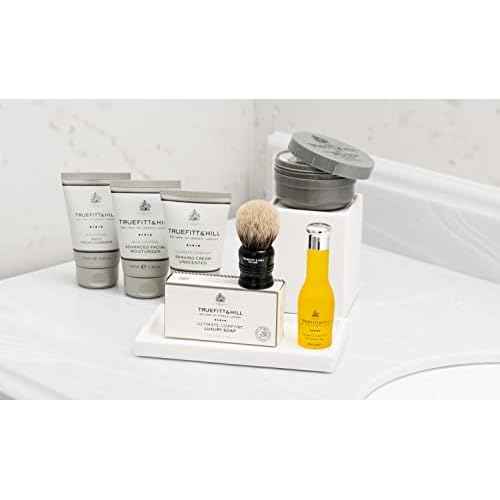 Truefitt & Hill Luxury Aftershave Balm - Ultimate Comfort - Premium Soothing Moisturizer with Aloe Vera Extract - Ideal for Sensitive Skin, Razor Burn Relief, and a Silky Smooth Finish - 3.38 oz.
