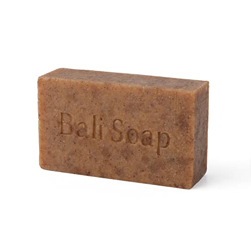 Bali Soap - Cinnamon Natural Soap - Bar Soap for Men & Women - Bath, Body and Face Soap - Vegan, Handmade, Exfoliating Soap - 12 Pack, 3.5 Oz each