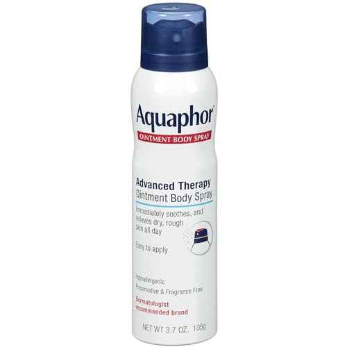 Aquaphor Ointment Body Spray - Moisturizes and Heals Dry, Rough Skin - 3.7 oz. Spray Can, 4 Pack