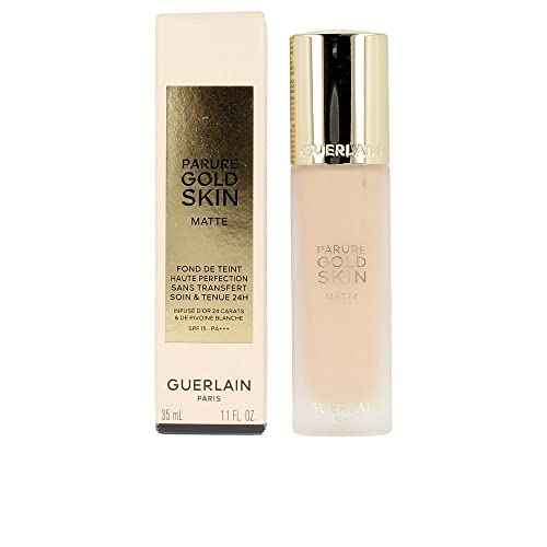 Guerlain Parure Gold Skin Matte 24H Wear No-Transfer Foundation SPF 15-1N Neutral by Guerlain for Women - 1.1 oz Foundation