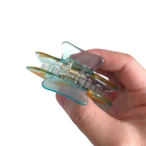 Novelty Fishbowl Hair Clip,Acetate Claw Clips,Big Hair Clips for Women,Funny Hair Clips for Girl