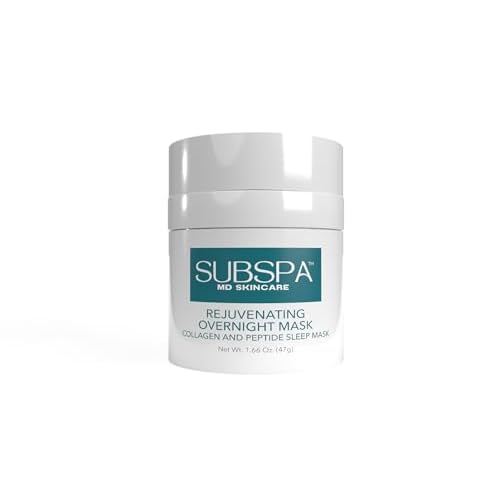 Overnight Peptide Power Mask ?Doctor-Developed Anti-Aging Night Mask with Peptides, Hyaluronic Acid & Squalane ? Hydrating & Firming Treatment for All Skin Types ? 1.7 oz