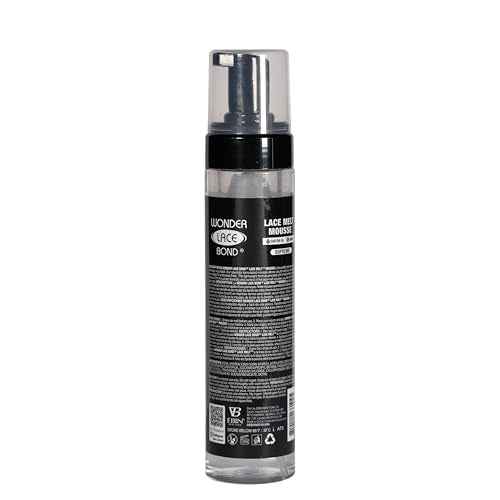 EBIN NEW YORK Wonder Lace Bond Melt Mousse 8.5oz/250ml- Extreme Firm Hold (Supreme) | Biotin + Castor Oil | No Residue, Long Lasting Formula with Protecting Edges, Gives Undetectable and Natural Look