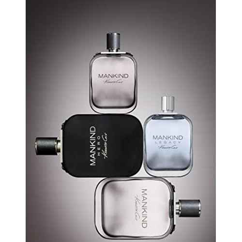 Kenneth Cole Mankind Eau de Toilette Spray Cologne for Men, Aromatic Woody Fragrance, Notes of Cardamom, Cedarwood, Sandalwood, Oak Moss, Modern + Masculine Scent