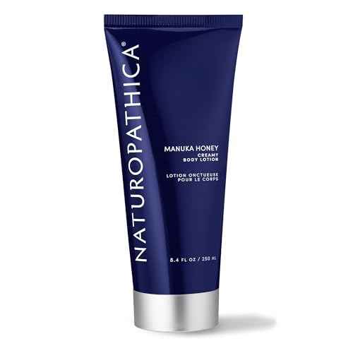 Naturopathica Manuka Honey Creamy Body Lotion, Rich and Fast-Absorbing Body Moisturizer, Body Lotion for Dry Skin, 8.4 fl oz