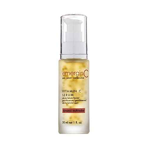 emerginC 12% Vitamin C Facial Serum - Extra Strength Micro-Encapsulated Spheres to Help Address Visible Signs of Aging + Dark Spot (1 Ounce, 30 ml)
