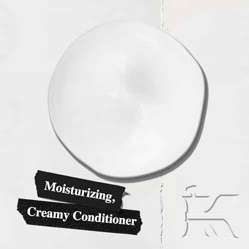Kiehl's Amino Acid Conditioner, Strengthening and Moisturizing Hair Treatment, with Amino Acids, Jojoba and Coconut Oil to Improve Manageability and Added Shine, Suitable for All Hair Types