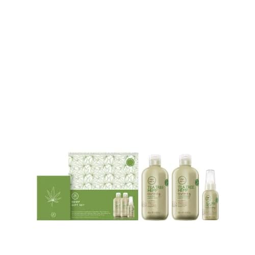 Tea Tree Hemp Holiday Gift Set, Multitasking Products, For All Hair + Skin Types