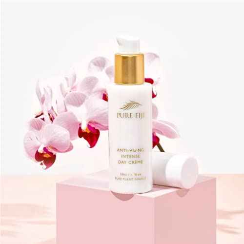 PURE FIJI Anti Aging Daily Facial Moisturizer Cream to Reduce Wrinkles, Neck & Face Cream with Botanical Oil Blend Skin Care Facial Moisturizer for Women & Men, 1.7 Fl.Oz