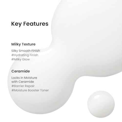 beplain Milk Ceramide Moisturizing Toner for face | Facial Toner for Glowy & Hydrating Skin | Suitable for Sensitive Skin | Korean Skin Care | Kbeauty (5.07 fl oz/ 150ml)