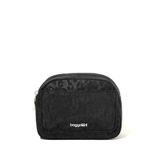 Baggallini Women's Pocket Cosmetic - Lightweight Bag - Travel Essentials Makeup Organizer Small