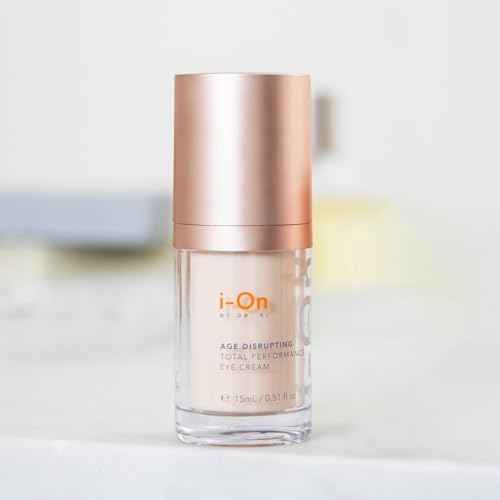 i-On Age Disrupting Total Performance Eye Cream - Targets Dark Circles, Puffiness & Wrinkles with DII¢ç Technology | Brighten & Hydrate | Paraben & Cruelty Free (0.51 Fl Oz)