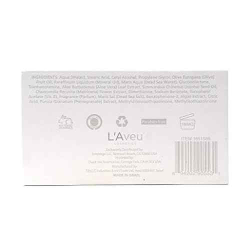 L'Aveu Day Moisturizing Cream - Anti-Aging Face Moisturizer with Dead Sea Salt & Water - Natural Hydrating Beauty Formula for Glowing Skin with Vitamin E, Jojoba, Olive Oil & Aloe Vera - 1.7 fl oz