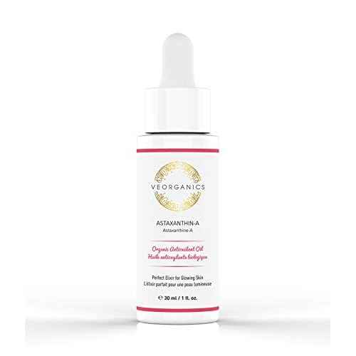 Astaxanthin-A Organic Facial Oil - Face Moisturizer - Face Moisturizer for Women - Face Oil for Women - Skin Oil for Face - Organic Skin Care