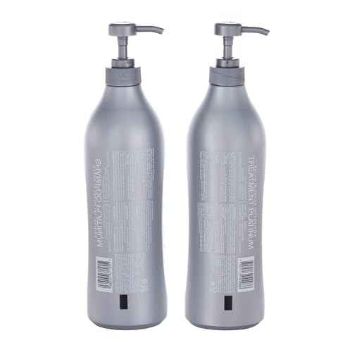 SalonIn Recamier Recamier Professional Salon In +Pro Color Intensifier Hair Platinum Kit Shampoo and Treatment - Kit Tratamiento y Shampoo Intensificador de Color Platino para cabello