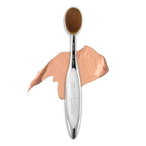 Artis Elite Oval 6 Brush | Oval Makeup Brush | Luxury Synthetic Foundation Brush | Ideal For Foundation, SPF, Skincare | Use With Liquids, Powders, and Creams | Creates Airbrush Finish