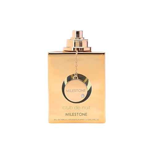 Armaf Club De Nuit Milestone for Unisex Eau de Parfum Spray, 3.6 Ounce