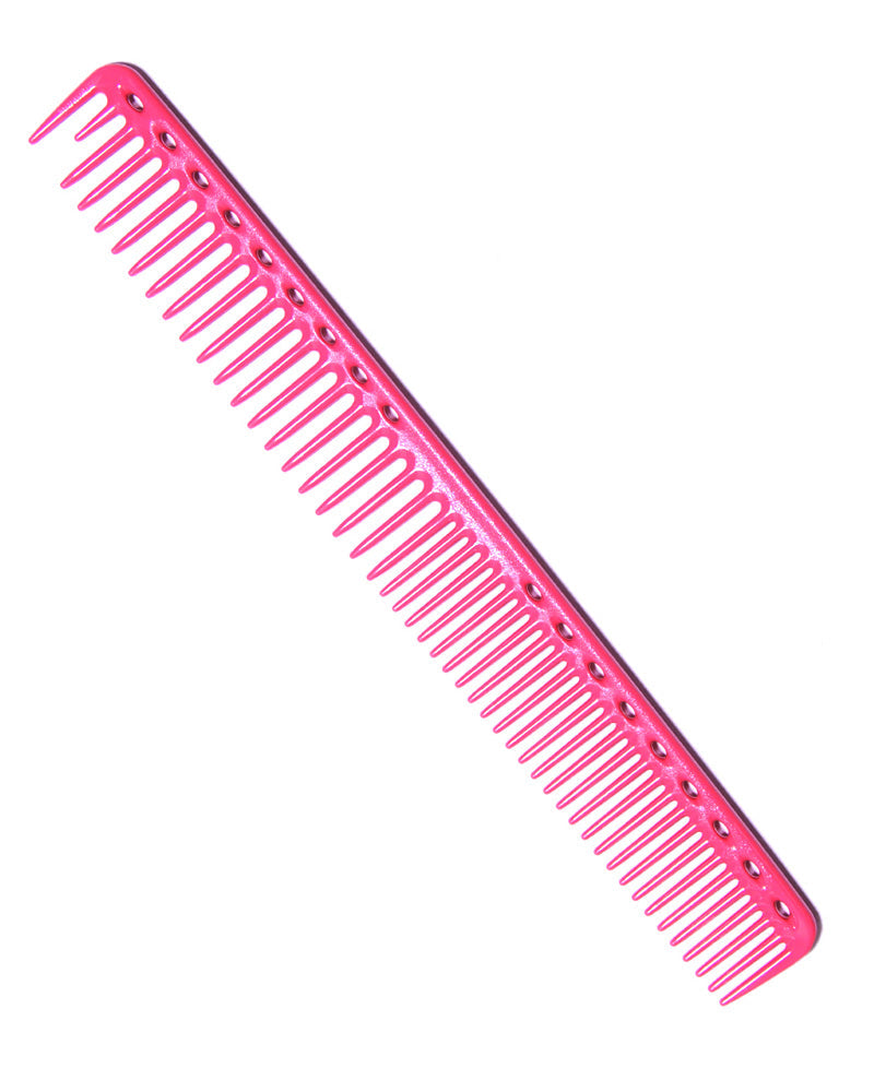 Long-Handle Round Tooth Hair Cutting Comb - Professional Styling Tool