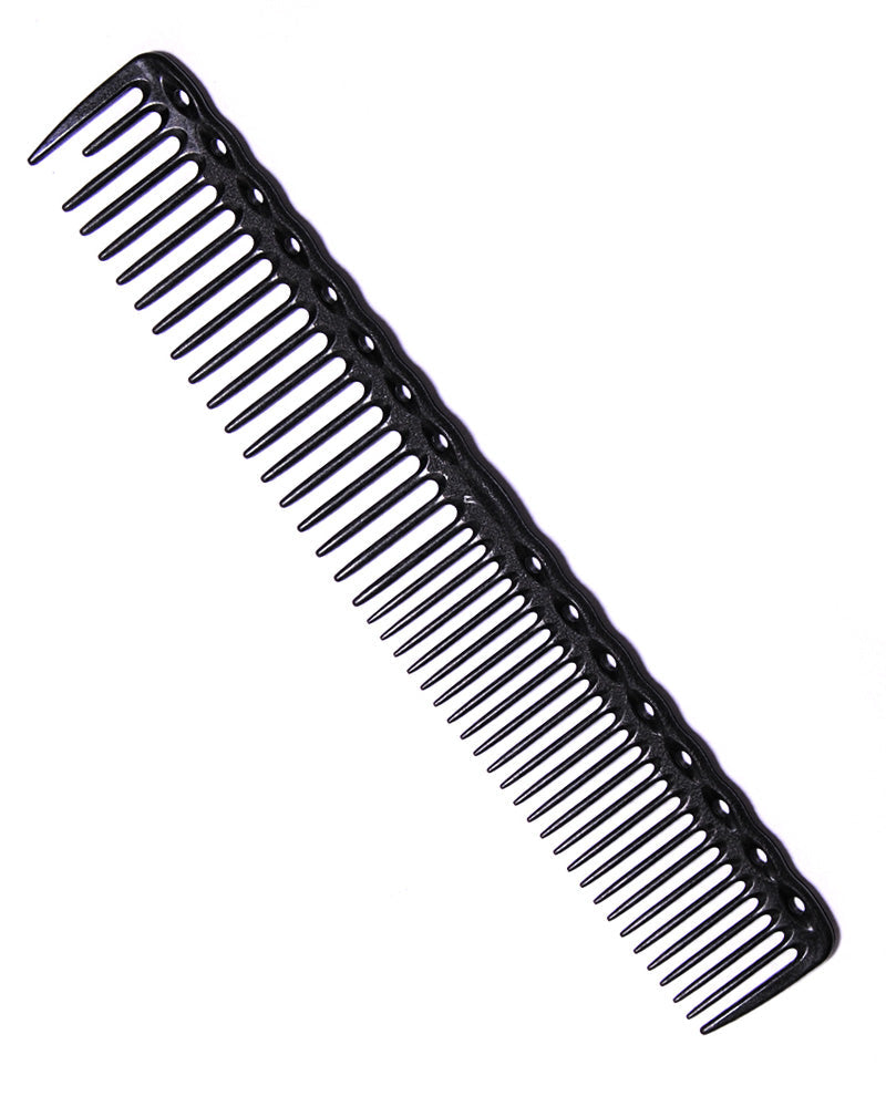 Long Round Tooth Hair Cutting Comb - Ergonomic Detangling and Styling Tool